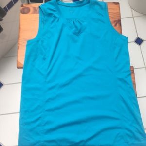 Sleeveless workout top